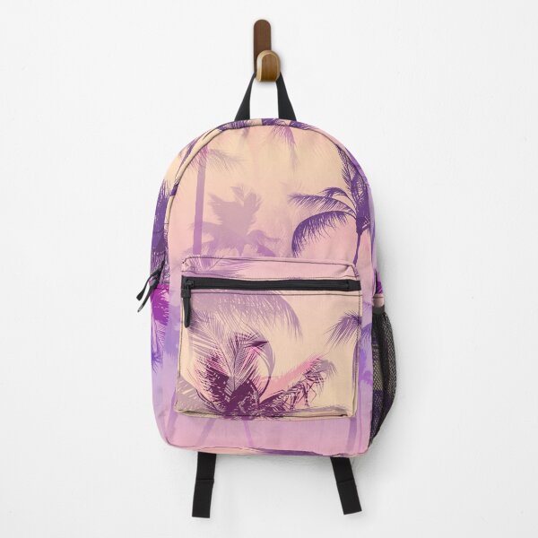Item preview, Tropical beach design with palm trees designed and sold by ksdesignsart.
