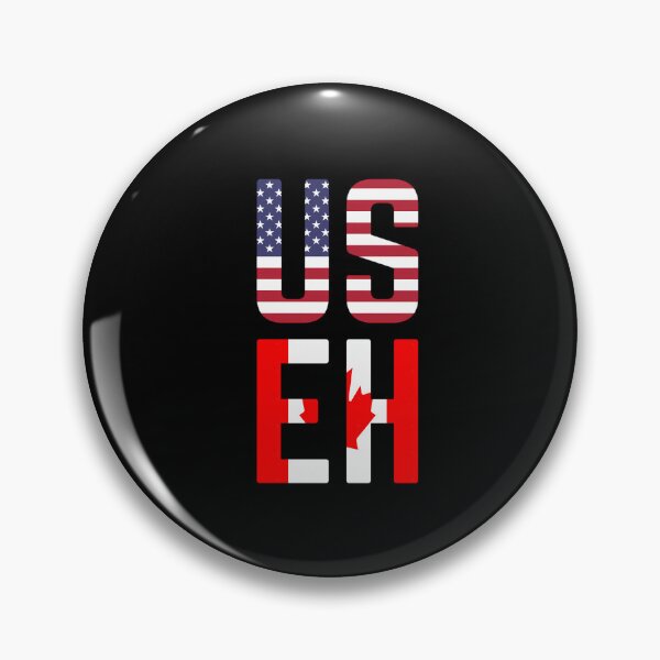 Item preview, USEH America Canada Flag Funny American Canadian  	 designed and sold by nichollamiel.