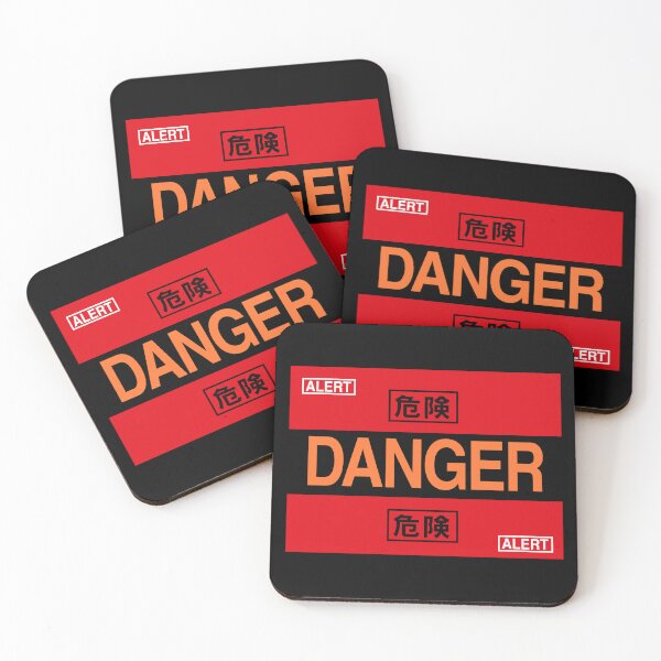 Item preview, Danger sign (Evangelion) designed and sold by conform.