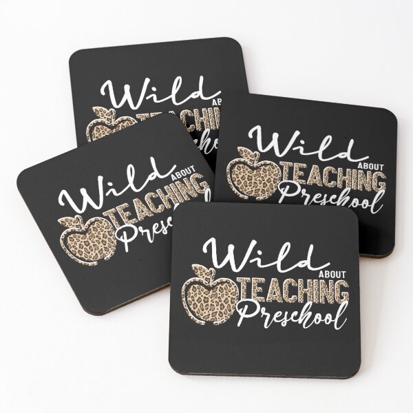 Item preview, Wild About Teaching School Crew Preschool Teacher Squad Animal Leopard Tiny Human Tamer Teacher appreciation gifts designed and sold by ARTsPlural.