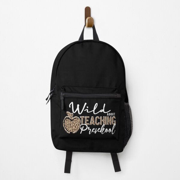 Item preview, Wild About Teaching School Crew Preschool Teacher Squad Animal Leopard Tiny Human Tamer Teacher appreciation gifts designed and sold by ARTsPlural.
