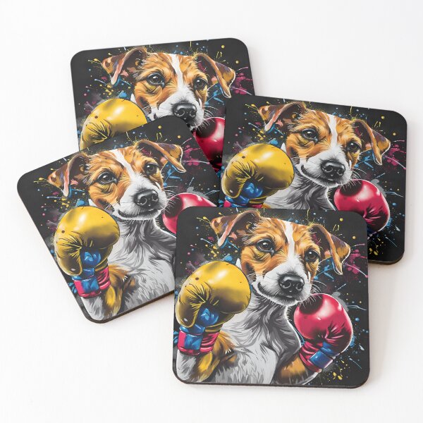 Item preview, Jack Russell Terrier Boxer Portrait designed and sold by Ameiva-Apparel.