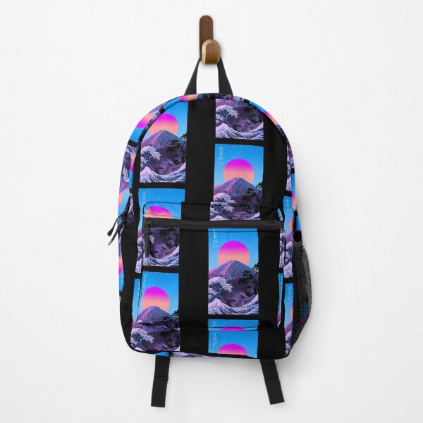 Item preview, Ikigai Fujiyama Retro Wave designed and sold by ky-cardina.