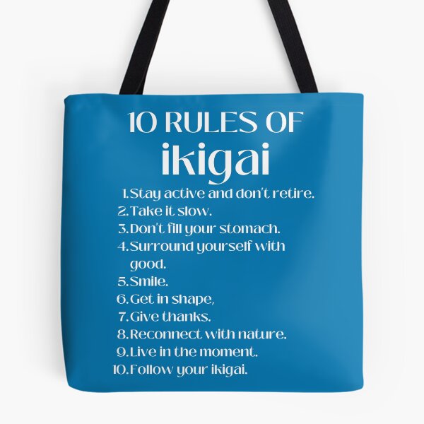 Item preview, Ten rules of ikigai  designed and sold by ky-cardina.