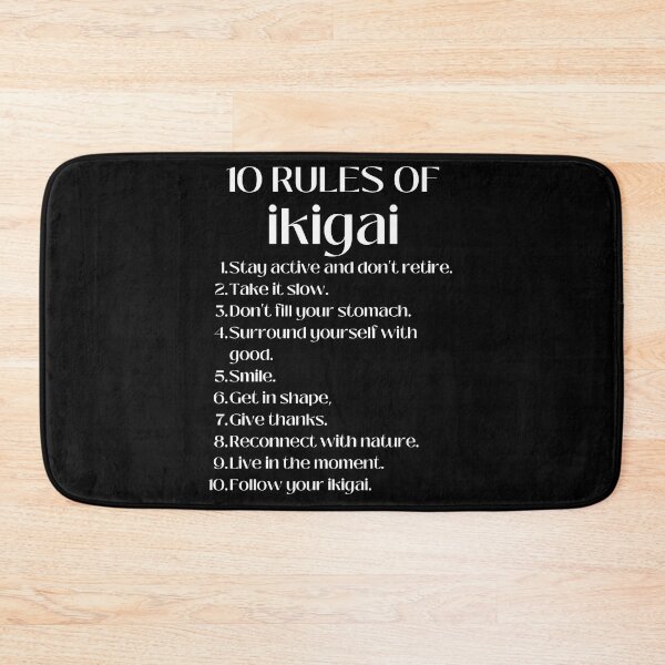 Item preview, Ten rules of ikigai  designed and sold by ky-cardina.