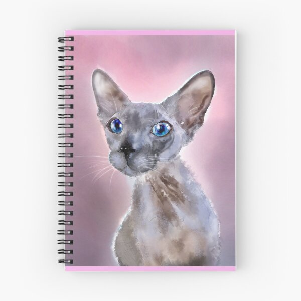 Aperçu de l'œuvre Peterbald chat chaton yeux bleus créée et vendue par MouseCatty.