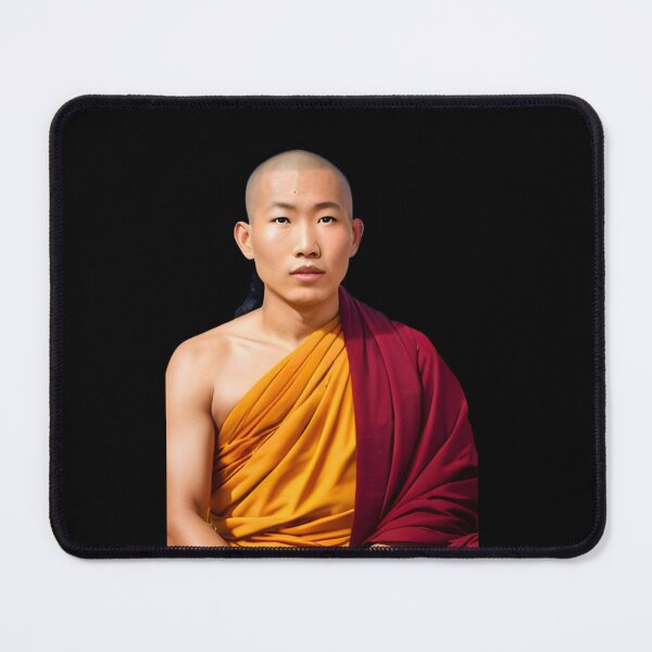 Item preview, Tibetan Buddhist Monk designed and sold by zeniflyArt.