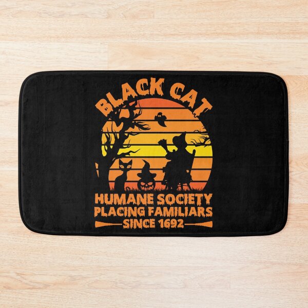 Item preview, Black cat humane society- witch Pumpkin Boo! horror scary designed and sold by RickettsJer.