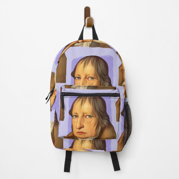 Item preview, German Philosopher Georg Wilhelm Friedrich Hegel - purple - illustration designed and sold by Litstoy.