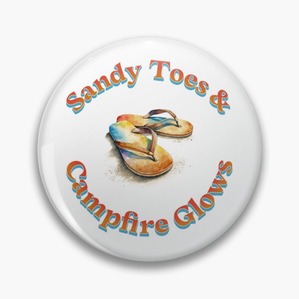 Item preview, Camping: Sandy Toes & Campfire Glows designed and sold by All Year Round.