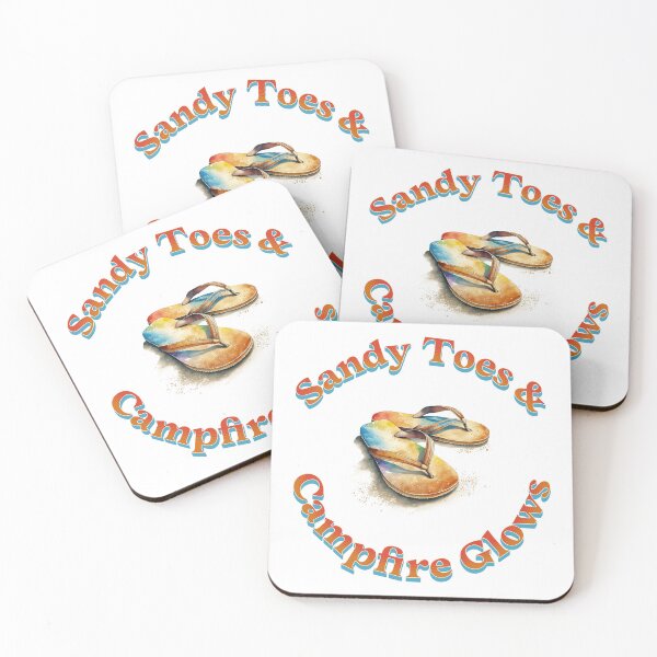 Item preview, Camping: Sandy Toes & Campfire Glows designed and sold by All Year Round.