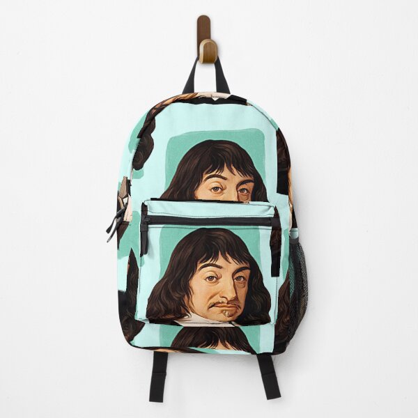 Item preview, French Philosopher René Descartes - pistachio - illustration designed and sold by Litstoy.