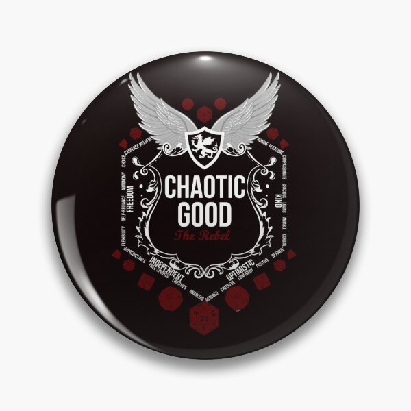 Item preview, Chaotic Good Black Alignment Series  designed and sold by HARVANDERSON.