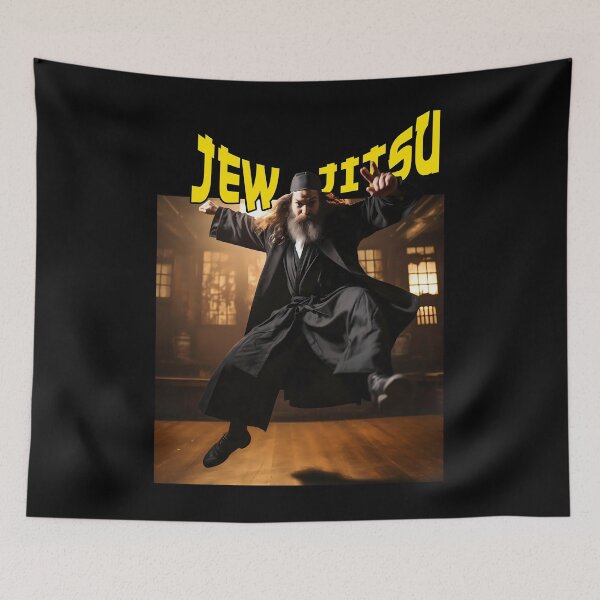 Item preview, Jew jitsu Poster	 designed and sold by giorgiotakera.
