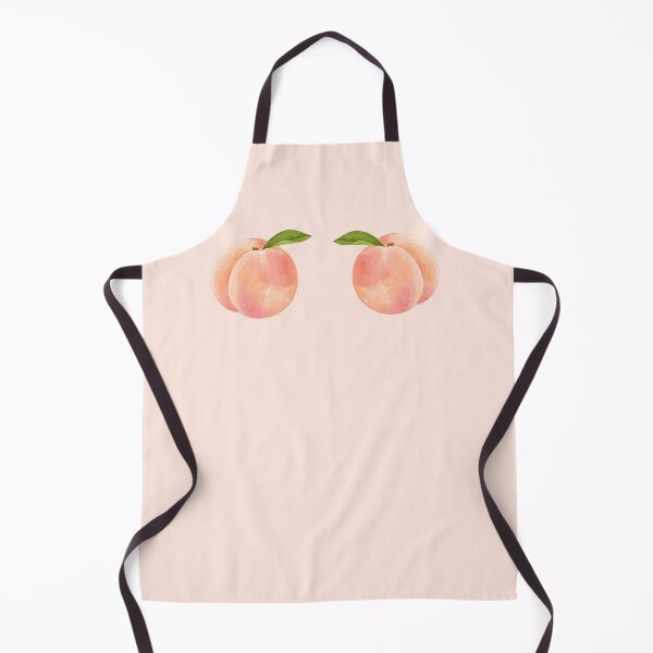 Item preview, Fruity Apron #Peach Please designed and sold by 45CreativeClub.