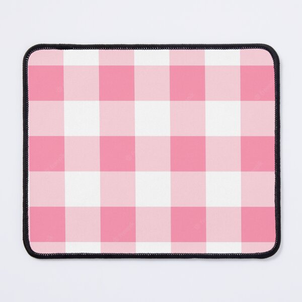 Item preview, Pink and white checkered pattern designed and sold by Corinne Alexa Jackson.
