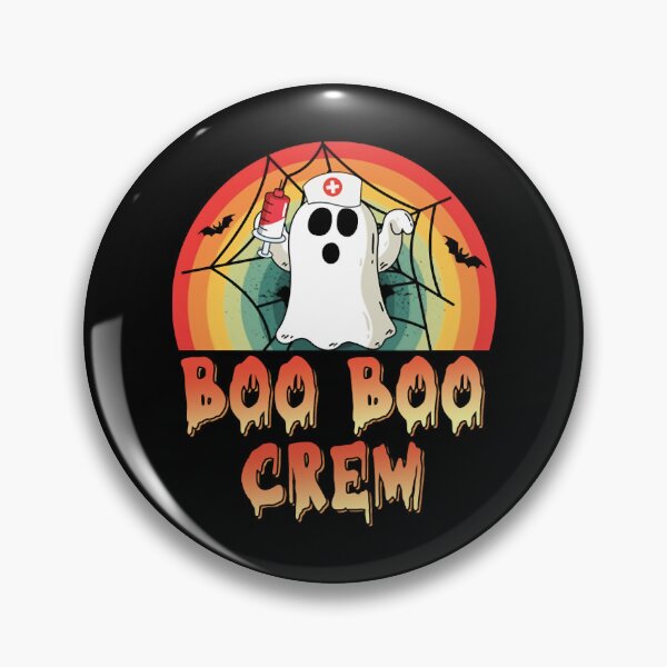Item preview, Funny Halloween Ghost Costume Boo Boo Crew Nurse designed and sold by RickettsJer.