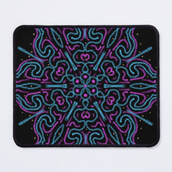 Item preview, floral arabesque mandala designed and sold by Themys24.