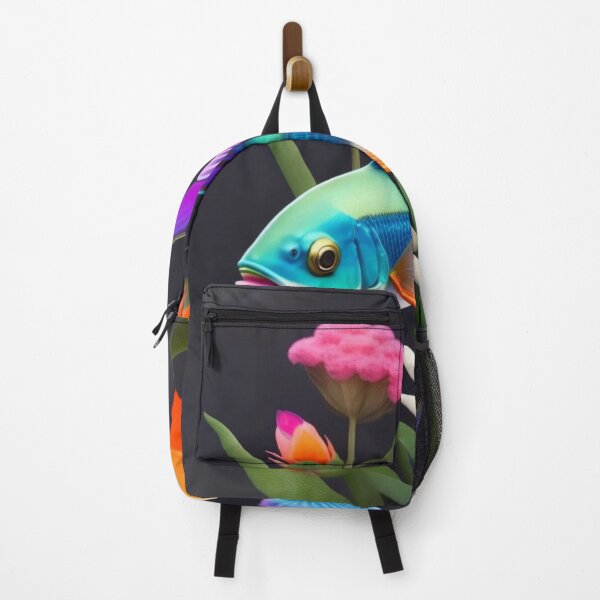 Item preview, beautiful fish with floral background designed and sold by NandoArtDesign.
