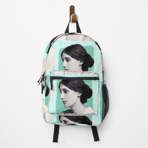 Item preview, English Writer Virginia Woolf - pistachio - illustration  designed and sold by Litstoy.
