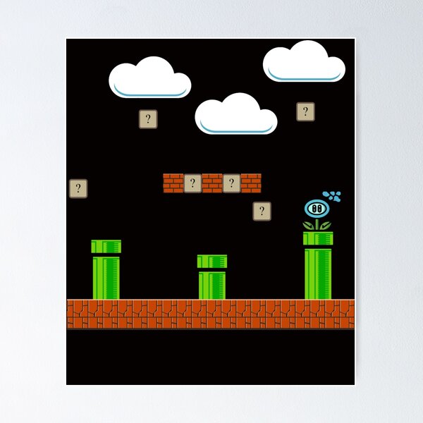 Poster Cartaz Jogo Super Mario Bros 3 no Shoptime