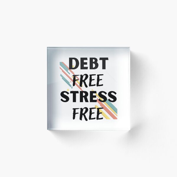 Aperçu de l'œuvre Conception sans stress et sans dette créée et vendue par JAMTEESHOP.