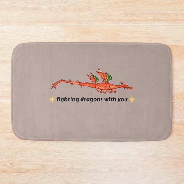 Item preview, Taylor swift - Fighting dragons with you, long live, lyrics, watercolor dragon, Retro Orange Dragon/ orange designed and sold by SoloAutenica.
