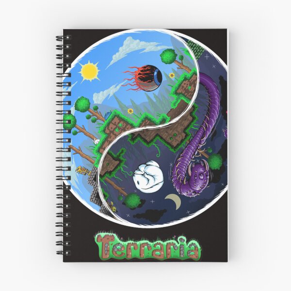 Item preview, Terraria Game Night And Day Horror Design  designed and sold by SCOTFERNA.