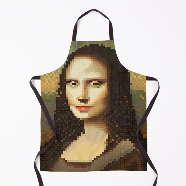 Item preview, Mona Lisa Pixel Art designed and sold by Ujourney.