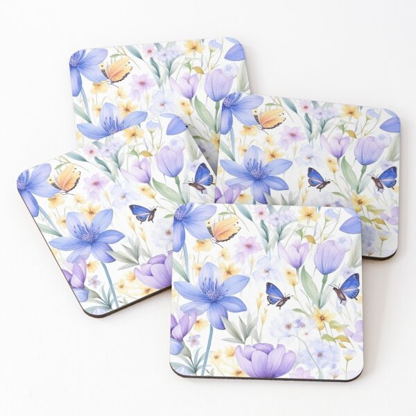 Aperçu de l'œuvre  Modèle sans couture aquarelle de saison de printemps créée et vendue par PutsGroup.