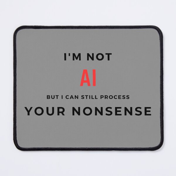 Item preview, AI processing nonsense designed and sold by By Nayla.