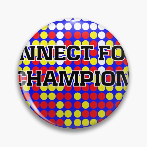 Item preview, connect four champion designed and sold by SCOTFERNA.