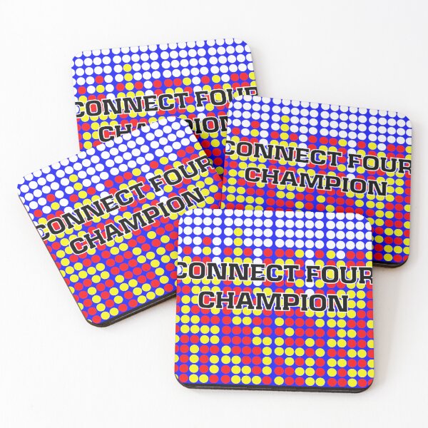 Item preview, connect four champion designed and sold by SCOTFERNA.