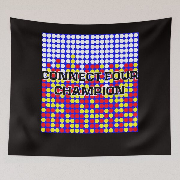 Item preview, connect four champion designed and sold by SCOTFERNA.