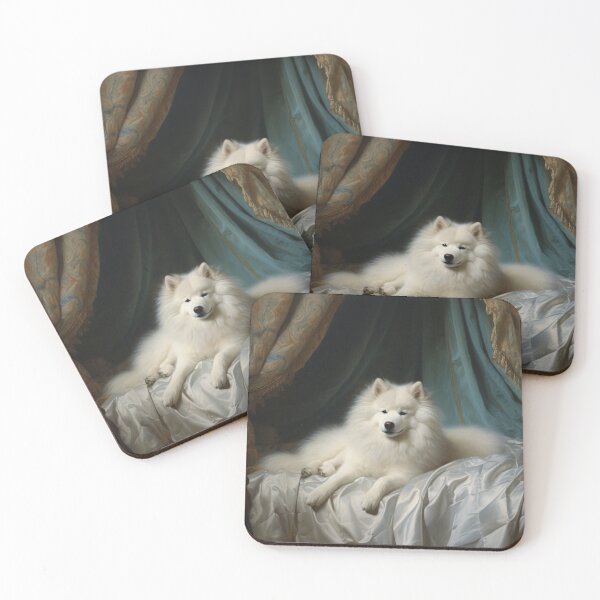 Item preview, Samoyed Serenity designed and sold by furrypixels.