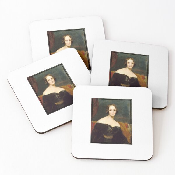 Item preview, Mary Shelley Portrait Painting (1840) designed and sold by BettnerVarner.