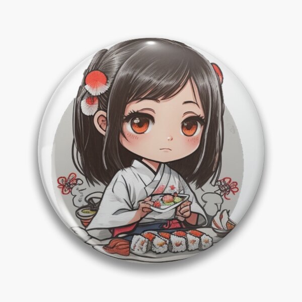 Item preview, The sushi little girl designed and sold by Ramen-Tees.