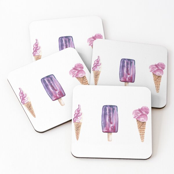 Item preview, Waterpainting of ice cream  designed and sold by KimmmiK.