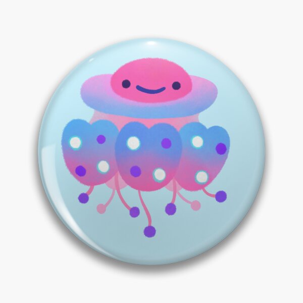Item preview, Polka dot jellyfish - dark designed and sold by pikaole.