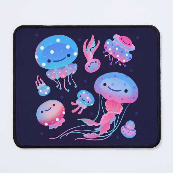 Item preview, Polka dot jellyfish - dark designed and sold by pikaole.
