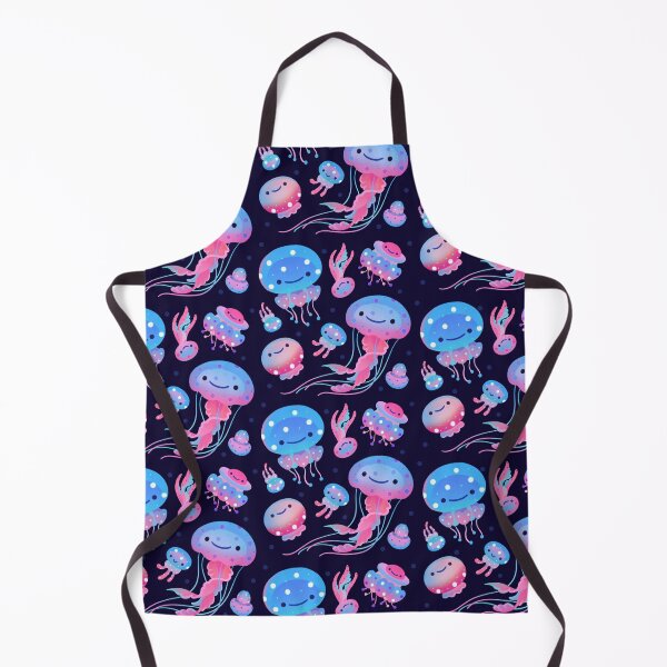 Item preview, Polka dot jellyfish - dark designed and sold by pikaole.
