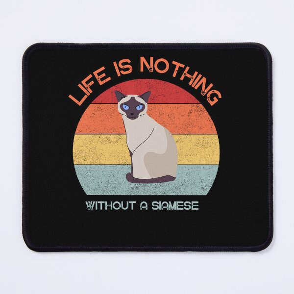 Item preview, Life is nothing without a Siamese designed and sold by CuteCatsCoffee.