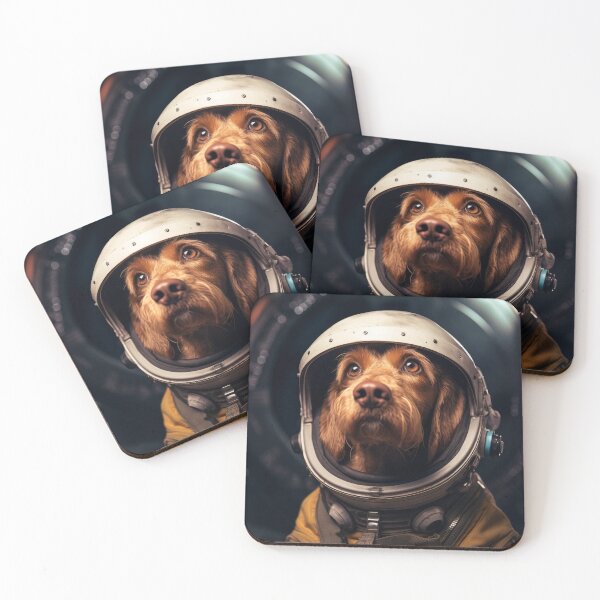 Item preview, Astronaut Dog - Wirehaired Vizsla designed and sold by Merchgard.