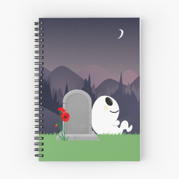 Item preview, Ghostly Visit - Poppy designed and sold by Shipwright-Duck.