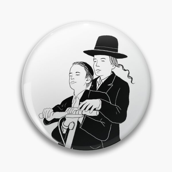 Item preview, Jewish boys riding scooter designed and sold by Ekaterina Khozatskaya.