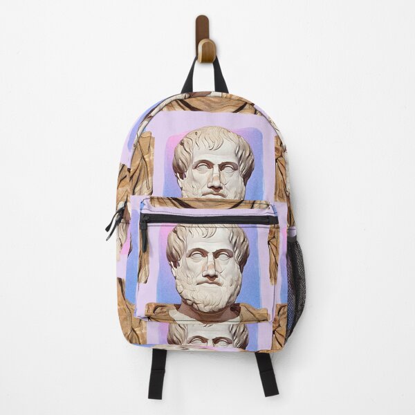 Item preview, Greek Philosopher Aristotle - purple pink - illustration  designed and sold by Litstoy.