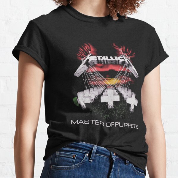 Metallica Ride The Lightning Tie-Dye Boyfriend Fit Girls T-Shirt