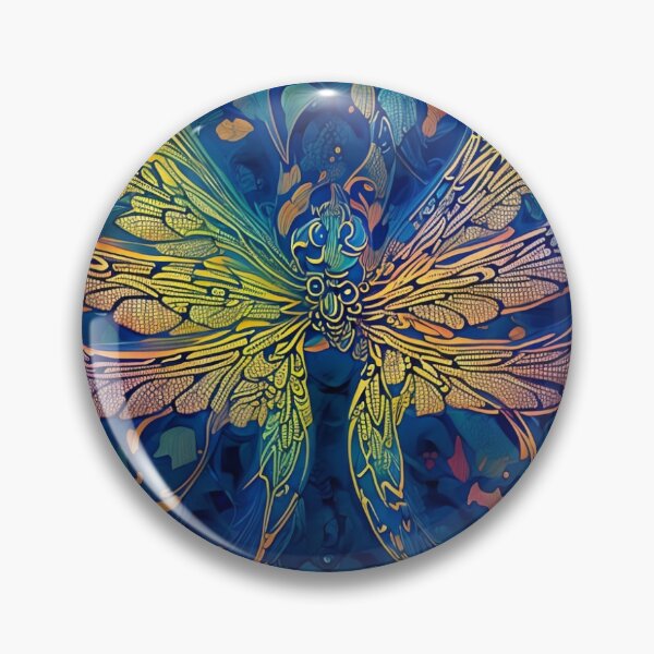 Item preview, Vibrant Color Abstract Dragonfly Embrace designed and sold by MobileCanvas.