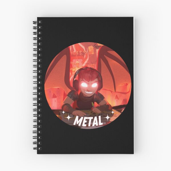 Item preview, Nimona Metal Illustration Quote designed and sold by doria-photos.