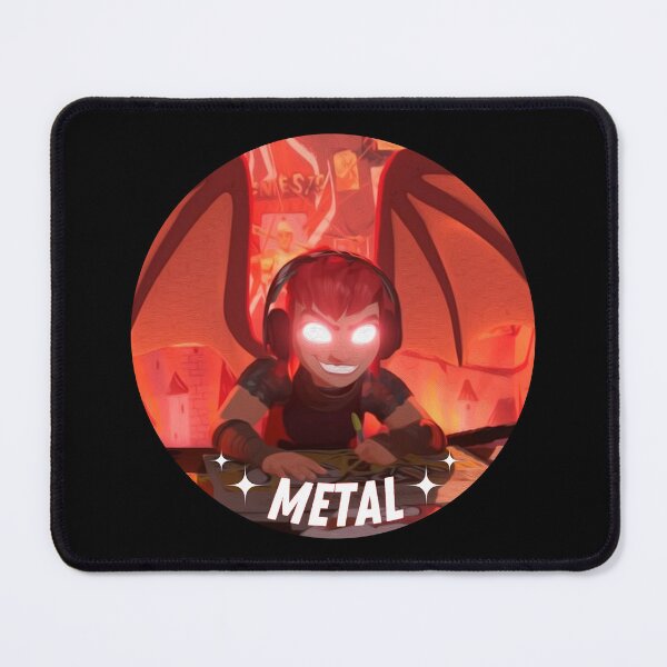 Item preview, Nimona Metal Illustration Quote designed and sold by doria-photos.